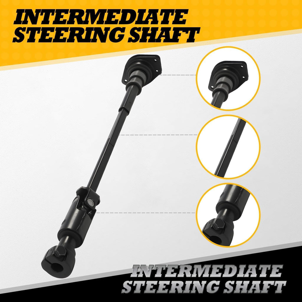 Jecoupoon Intermediate Steering Shaft Column Compatible with TJ Wrangler