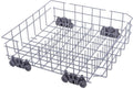 Cylrod Upgraded W10728159 Dishwasher Lower Rack with Wheels, 22"D by 20.5"W