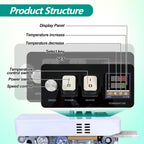 Digital Heat Sealer, Adjustable Temp & Speed Commercial Bag Sealer Machine