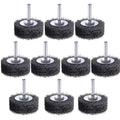 Rocaris 10Pcs 2 Inch Wire Wheel Brush Wire Wheel Brush for Drill Attachment