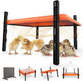 Brooder Plate for Chicks, 12" x 16" Heat Plate for Chicks for 20 Chick, 75 Watts Chicken Coop Heater with Adjustable