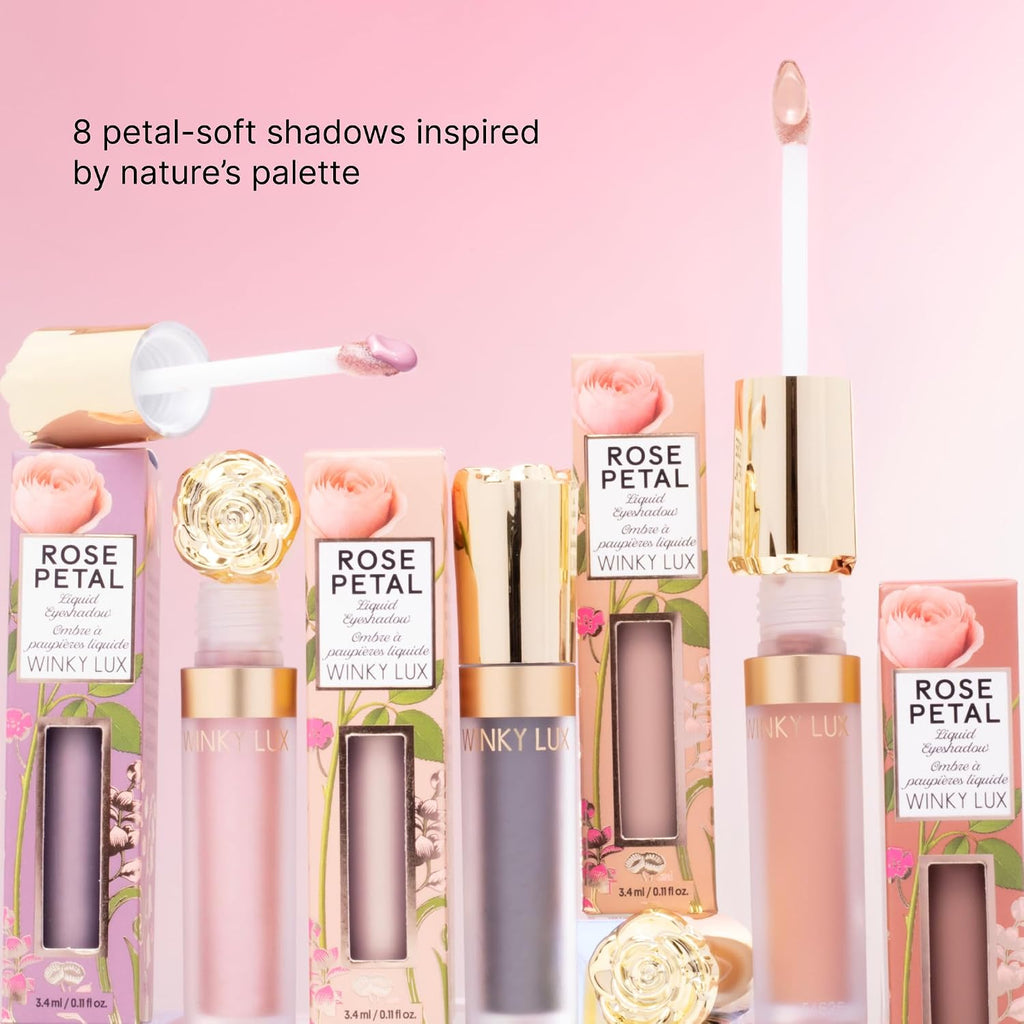 Rose Petal Liquid Eyeshadow - Cedar Matte, 12-Hr Wear
