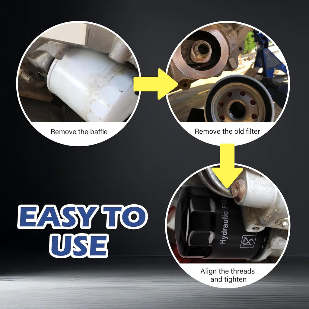 Oil Hydraulic Filter Replacement for Hydro‑Gear 52114, 2 Pack