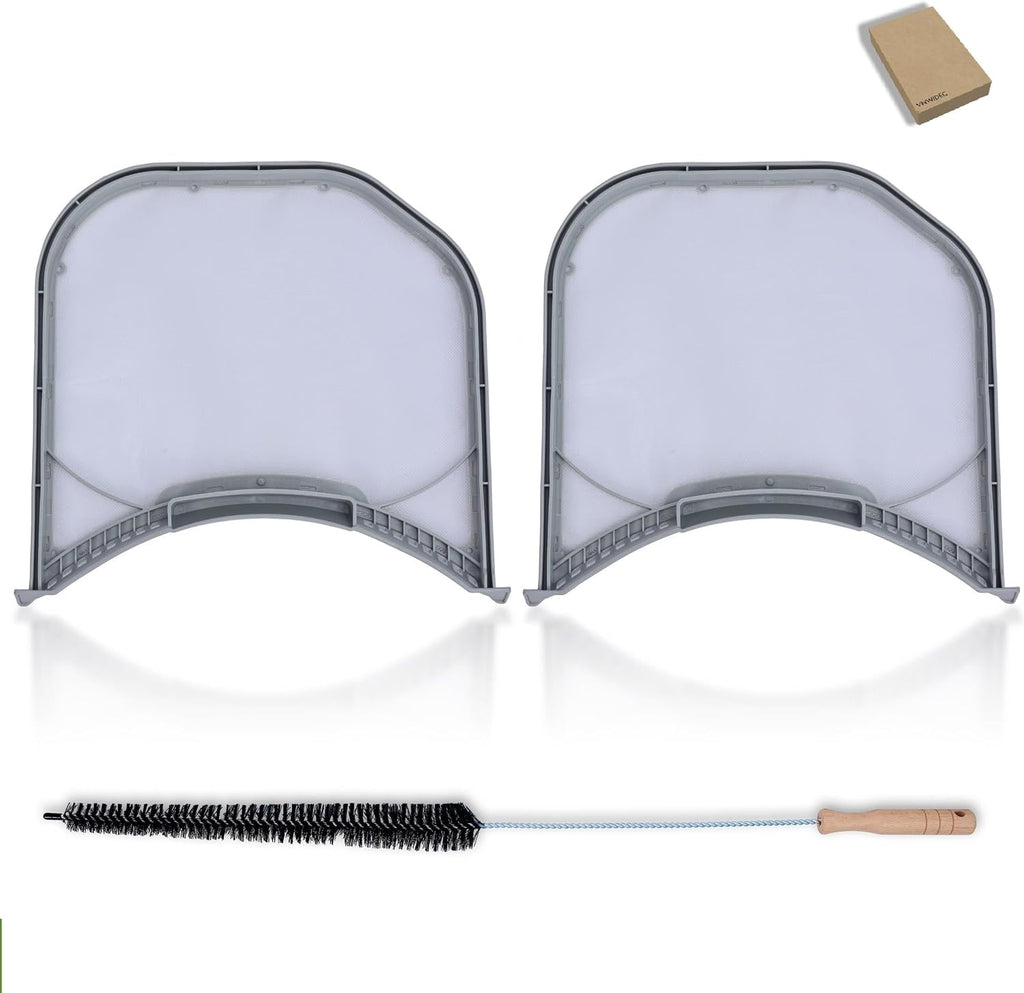 2PC Stainless Steel Dryer Lint Filter for LG DLGX3361V DLGX3361W DLGX3371V