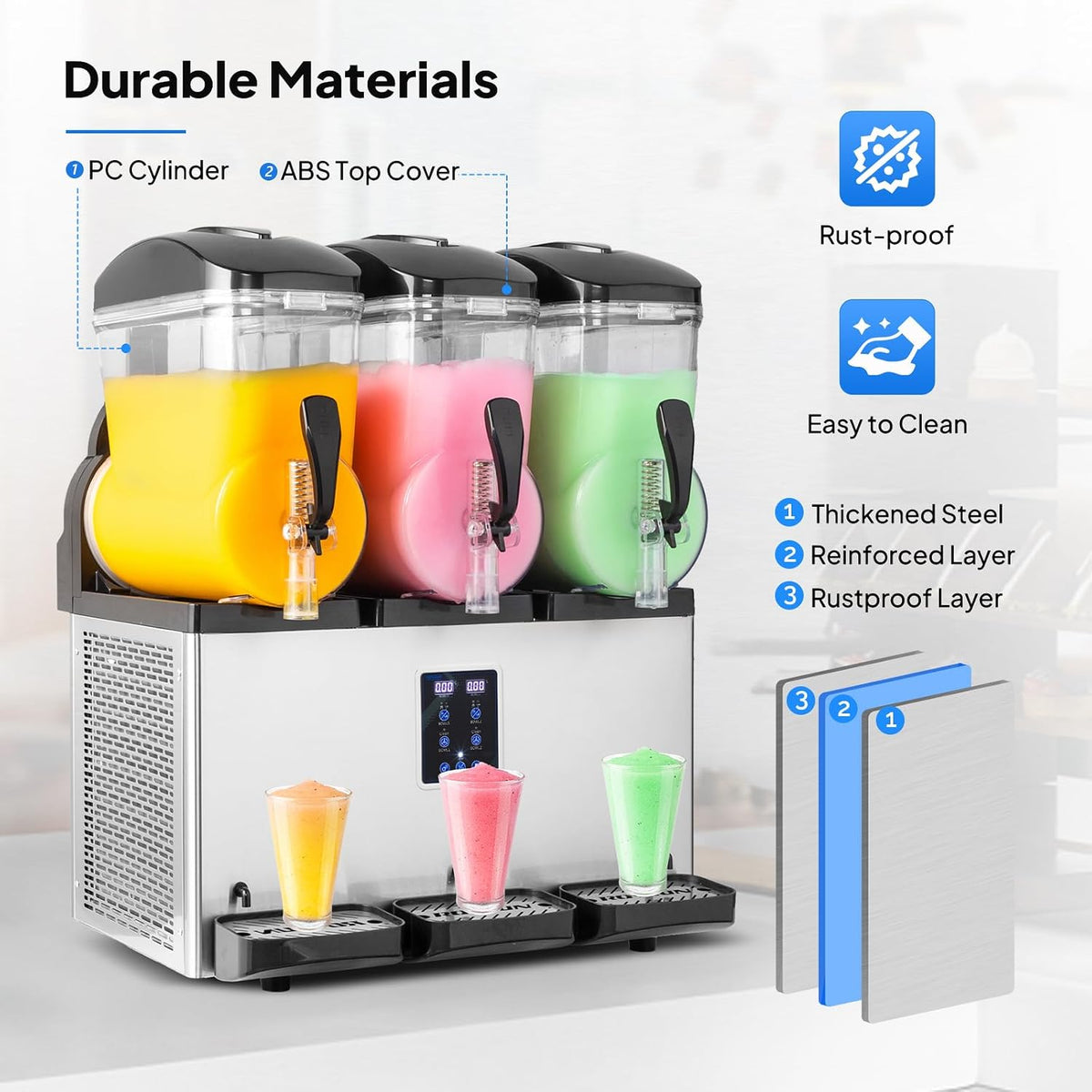 12 Gallon Commercial Slushy Machine Margarita Machine