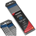 ARCCAPTAIN TIG Tungsten, TIG Welding Tungsten Electrode Blue 2% Lanthanated