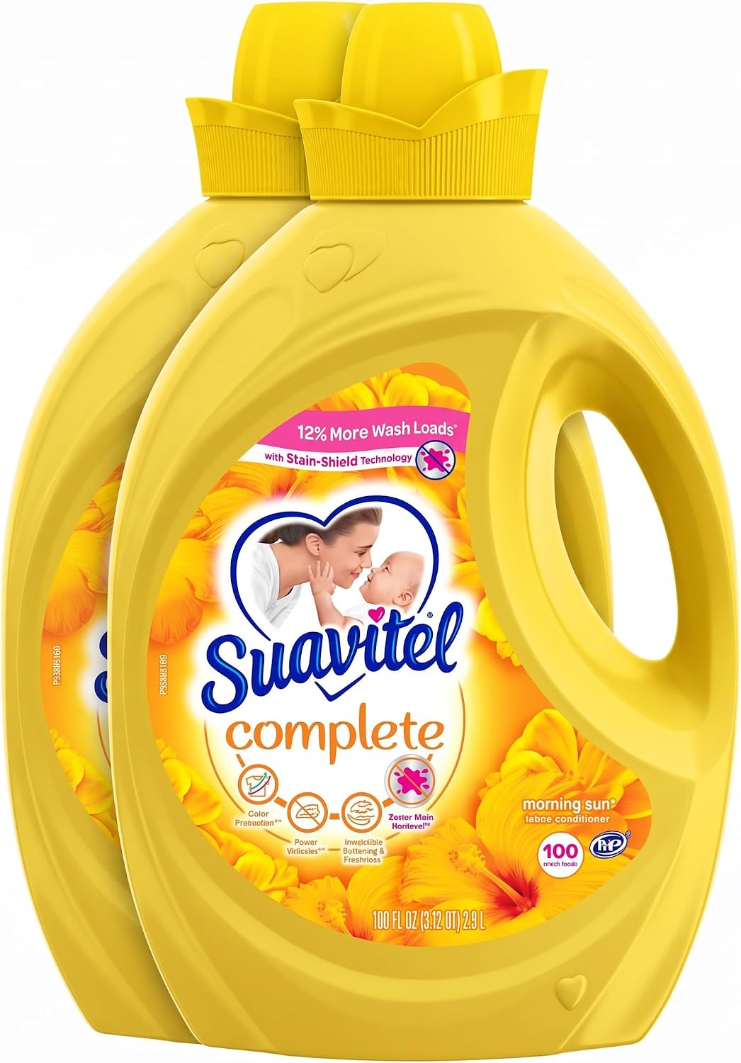 Complete Liquid Fabric Conditioner, Laundry Fabric Softener with Fabric Protection Technology, Morning Sun, 100 fl