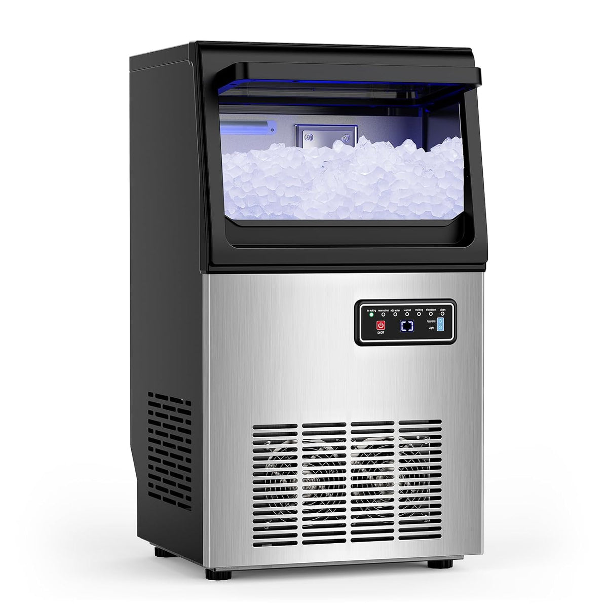 Nugget Ice Maker Machine, 100LBS/24H, 20LBS Capacity