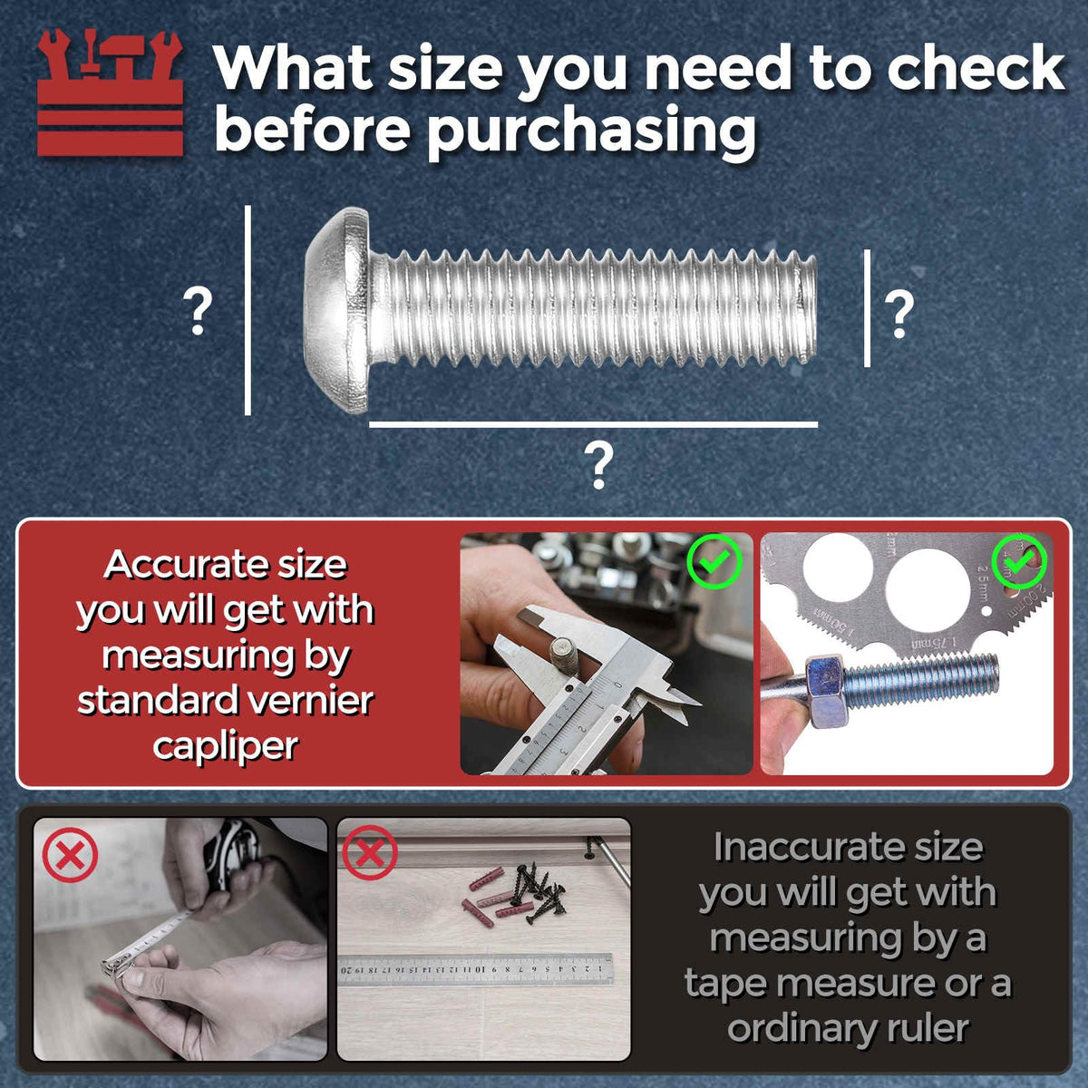 Kozelo 20pcs Button Head Socket Cap Screw-5/16-18x2-1/4 304Stainless Steel
