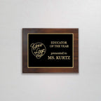 Award Plaques Personalized Engraved Customizable | Personalized recognition plaque for employee, corporate, and