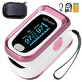 Pulse Oximeter Fingertip, 4 Data Oximeter with Respiration, Pulse Oximeter with Respiratory, Oximeter SpO2 Pulse Rate