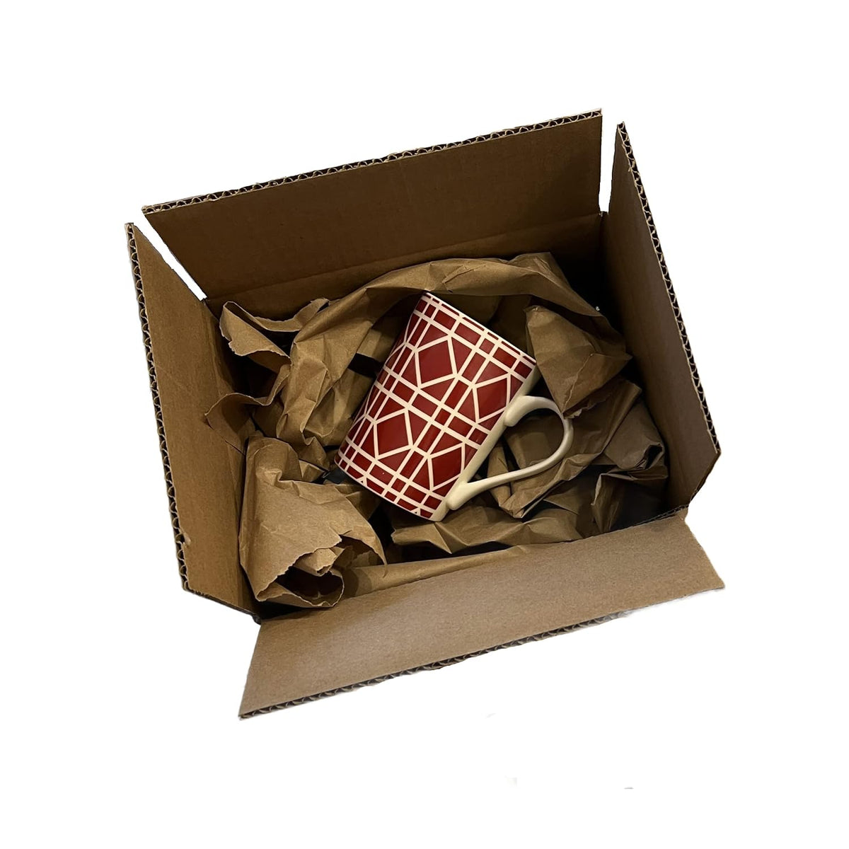 100 6x6x6 Cardboard Paper Boxes Mailing Packing Shipping Box Corrugated
