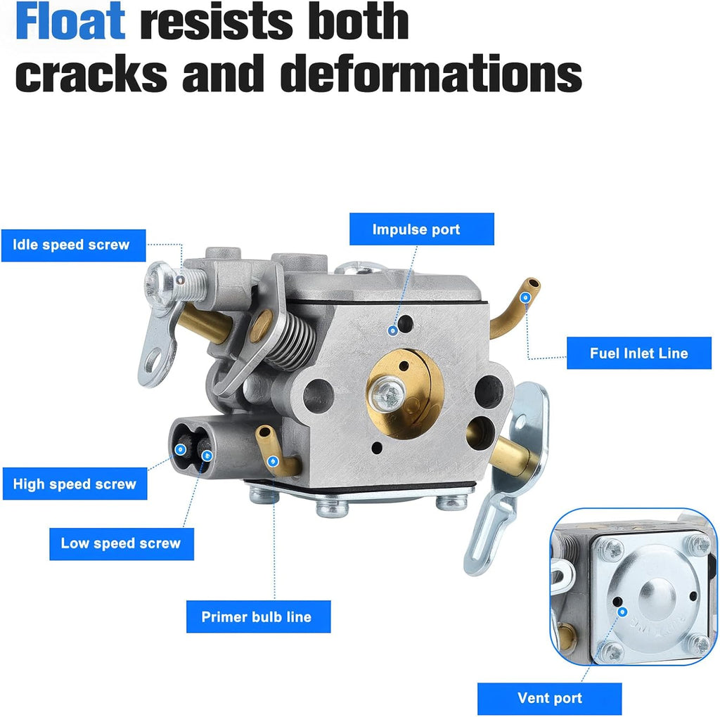 PR4218 596786602 Carburetor for Poulan PL3314 PL3816 Chainsaw