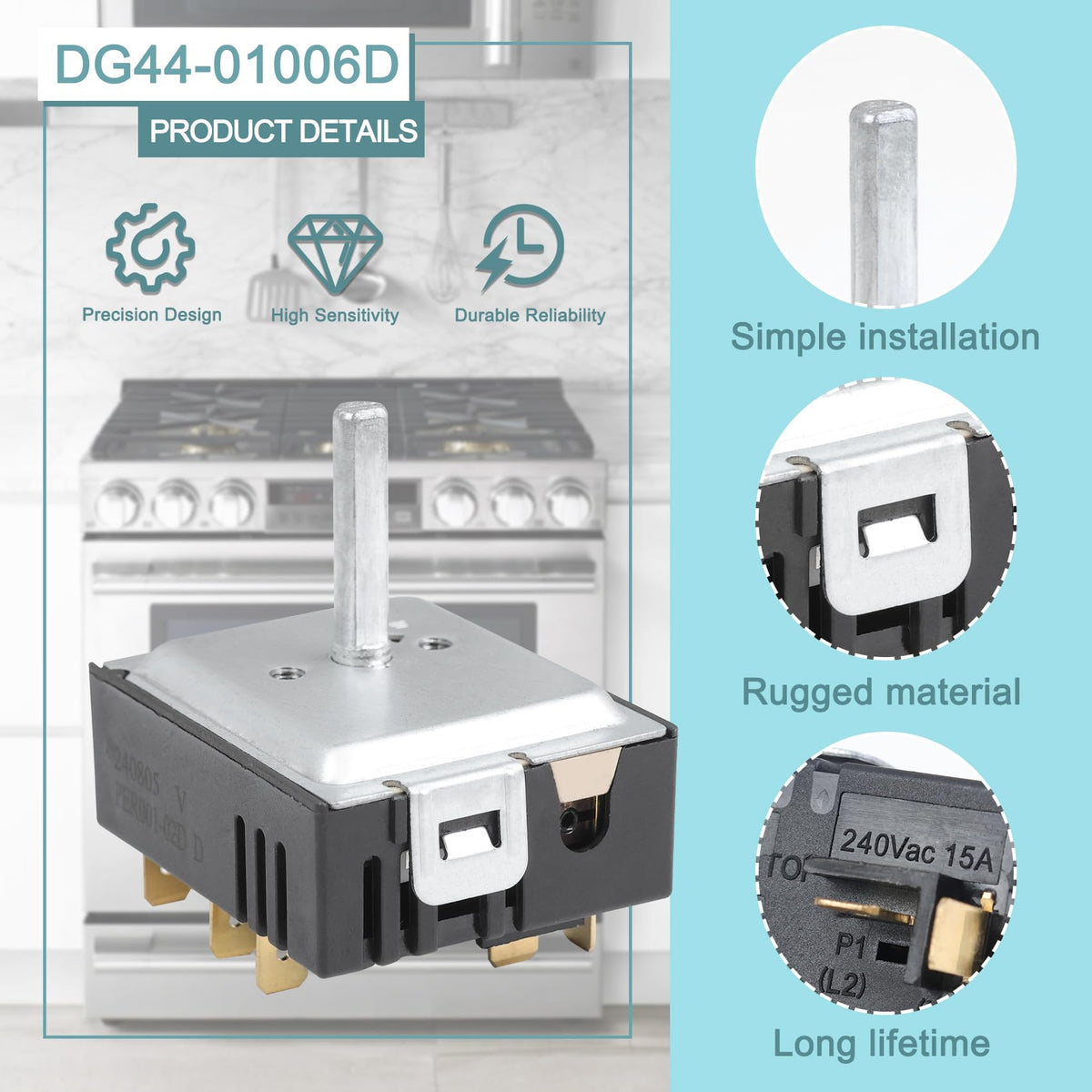 DG44-01006D PER001-02D Range Surface Element Control Switch