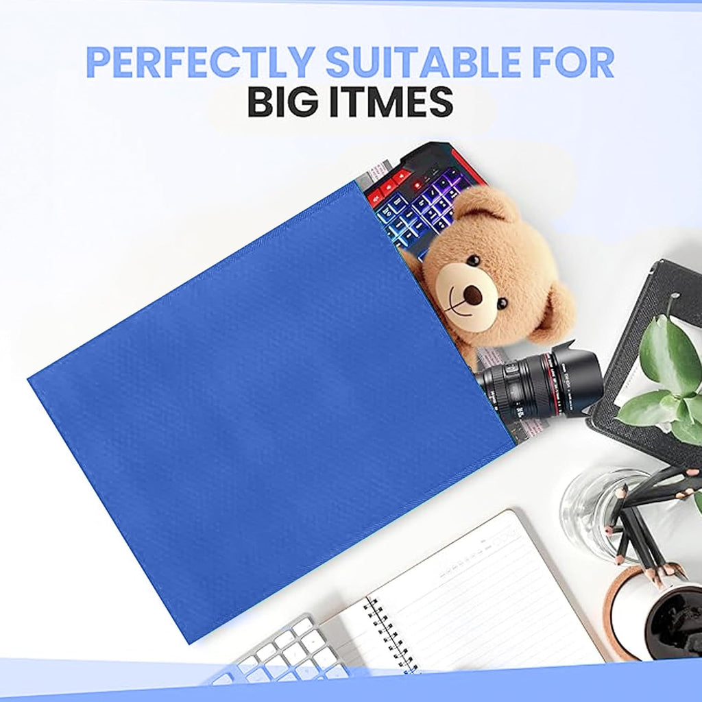 Royal Blue Bubble Mailers 14.25x20, Poly Padded Envelopes #7, 15 Pack