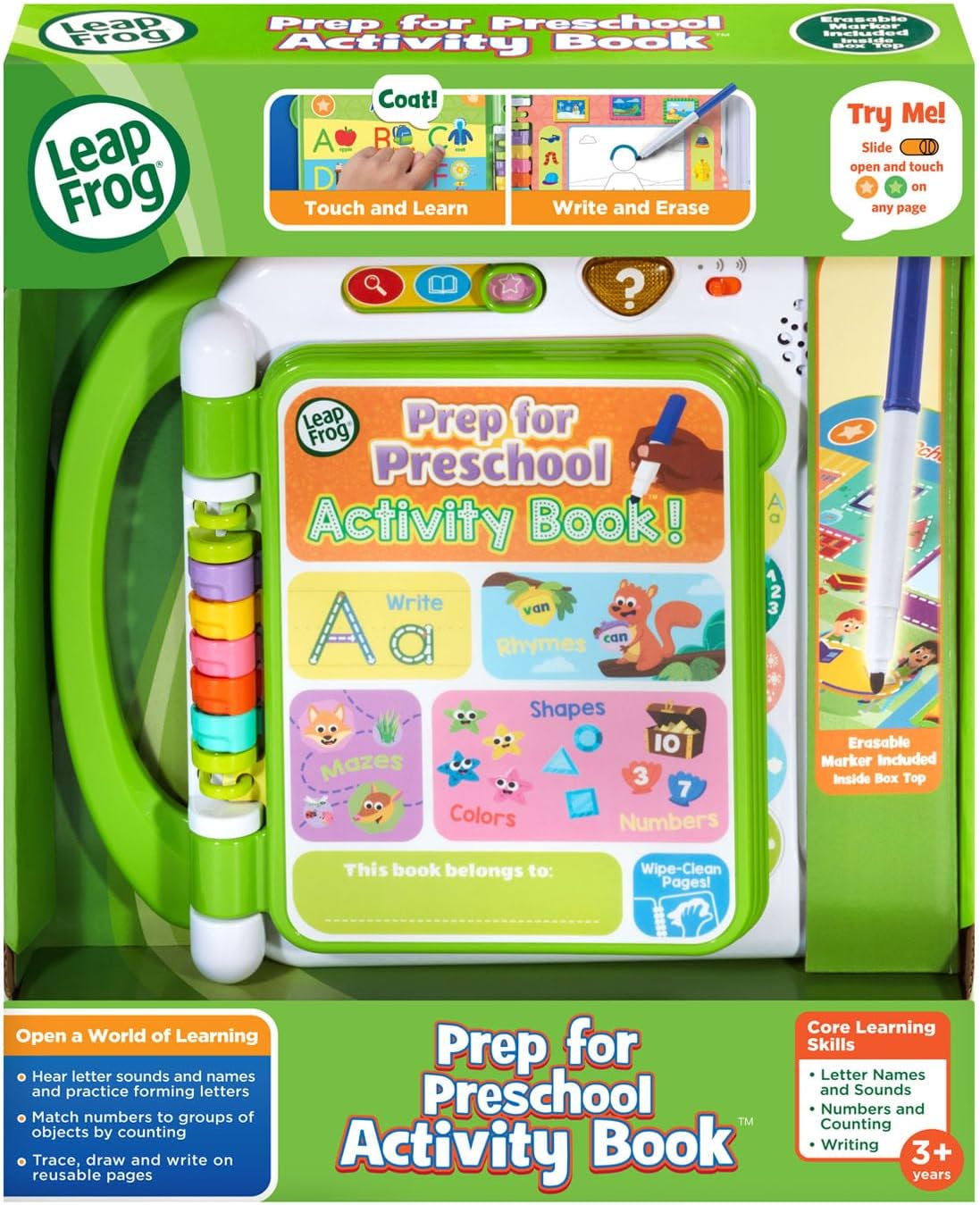 Prep for Preschool Activity Book