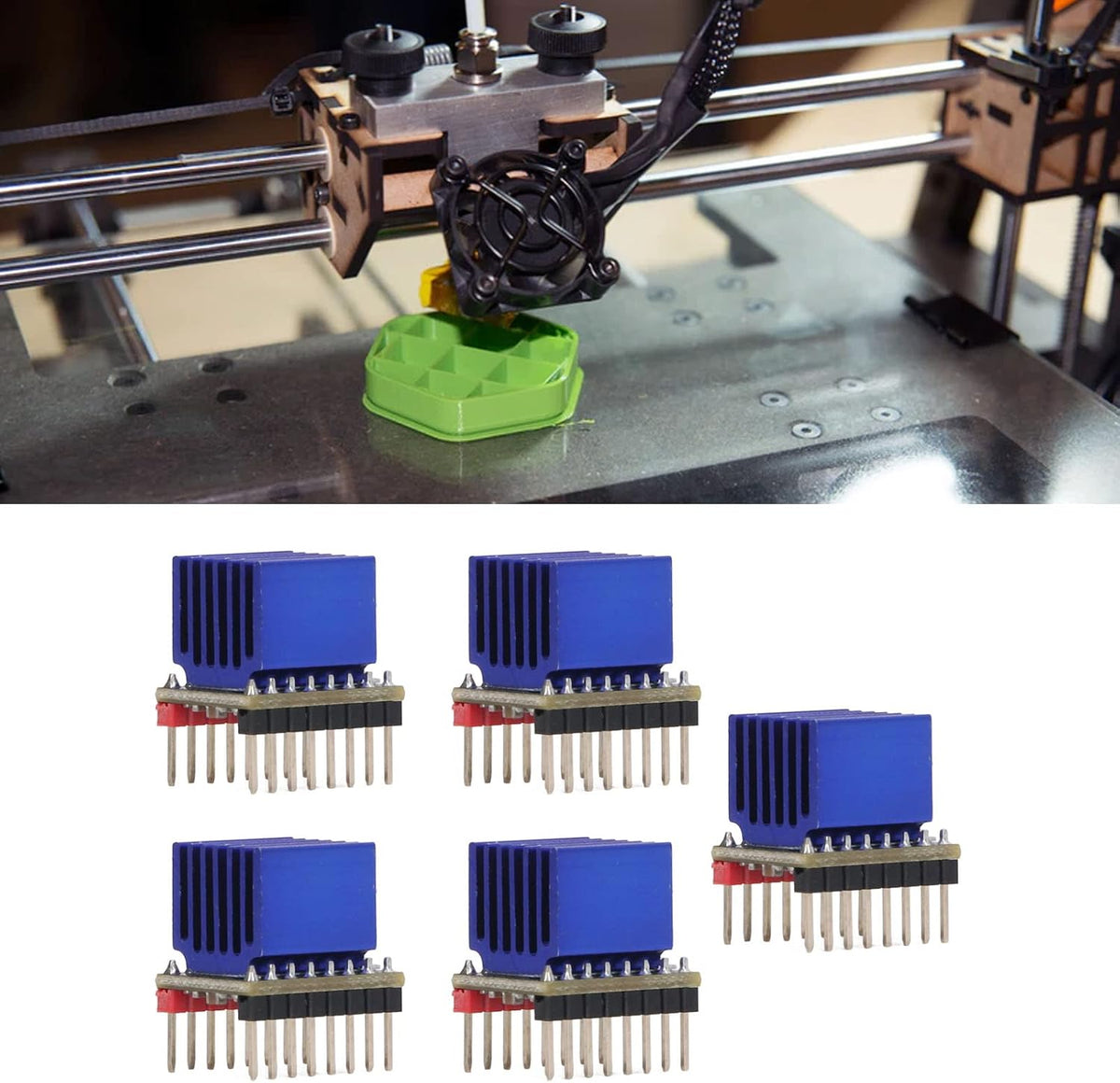 Stepper Motor Driver Module Ultra Silent TMC2209 for 5 Sets Nema17