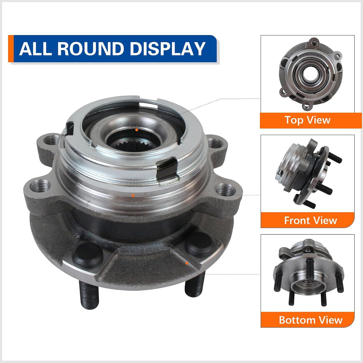 PAROD 513294 Wheel Hub Assembly Fit 2007-2012 Nissan Altima 2.5L L4