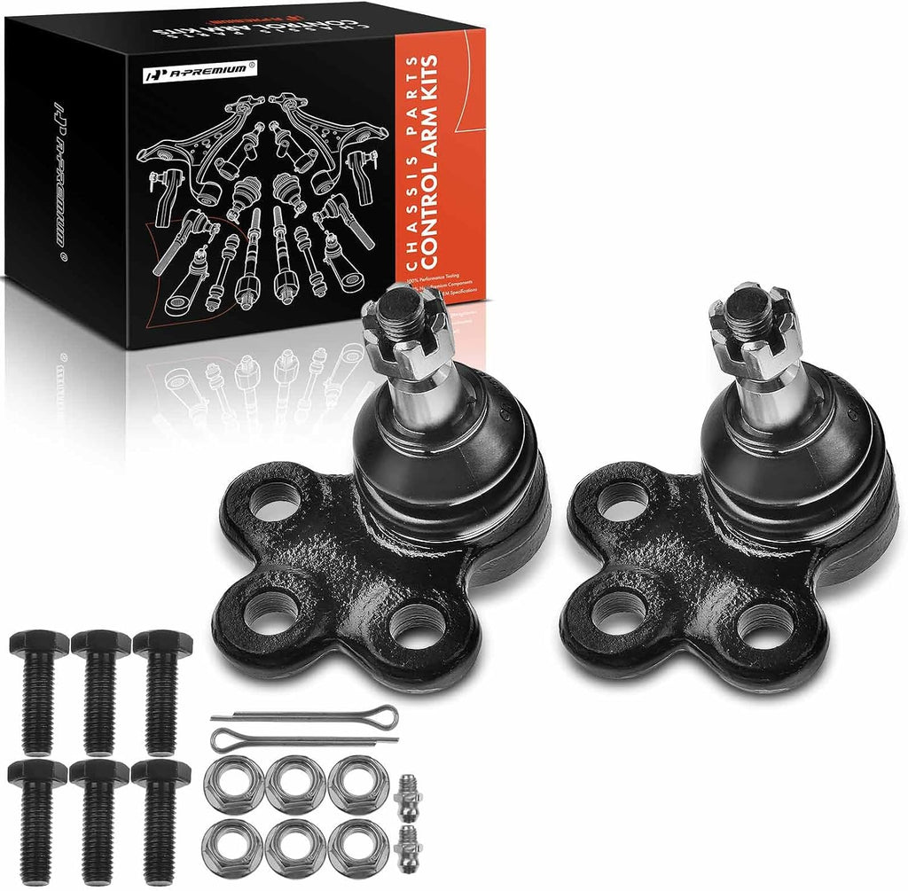 A-Premium Front Lower Ball Joint, Compatible with Chevy & Buick & Cadillac