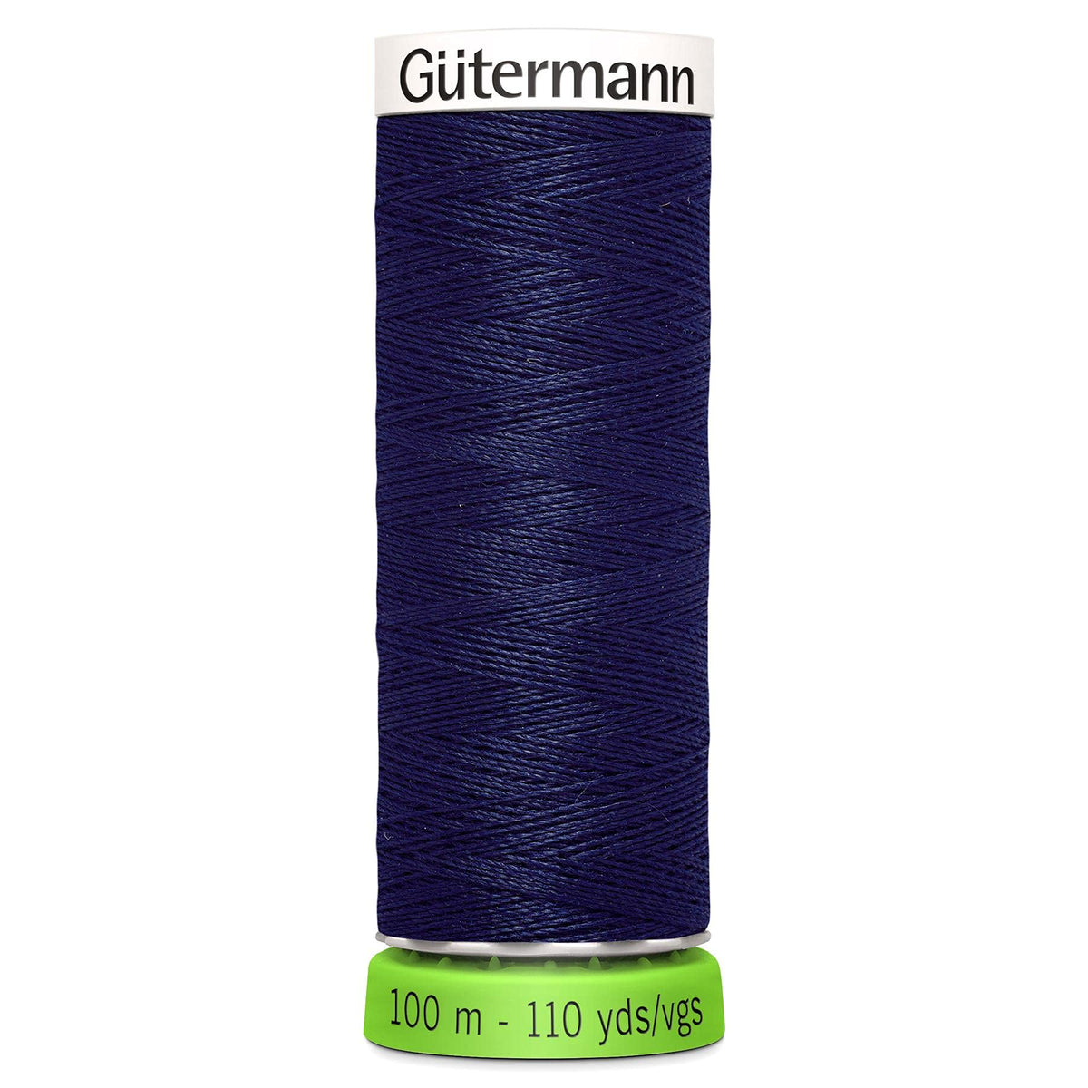Gutermann Recycled Polyester Thread, 110 yd, Navy