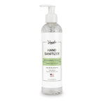 Scented Hand Sanitizer with Lemon Zest Scent - Moisturizing Clear Gel with Vitamin E & Antimicrobial Formula