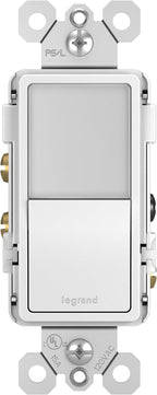 Legrand radiant 15 Amp Combination LED Night Light 3-Way Switch White