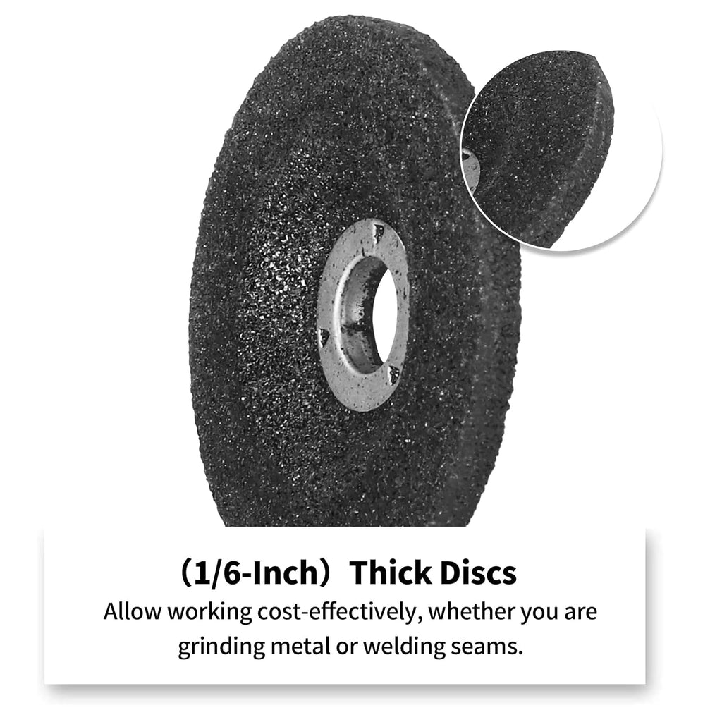10Pack 2 inch Grinding Wheel 3/8" Arbor Die Grinder Disc for Metal
