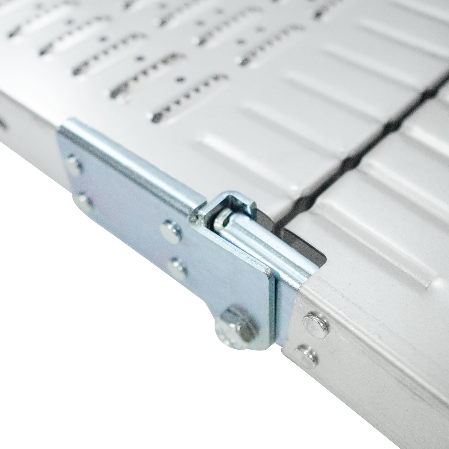 73'' x 9''Loading Ramp Set Pack of 2 Folding Ramp Folding Galvanized Steel 880 lbs Max Folding Ramp for