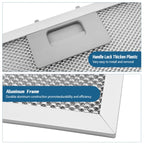 2 Pcs W11100656 Range Hood Grease Filter Compatible with Whirlpool