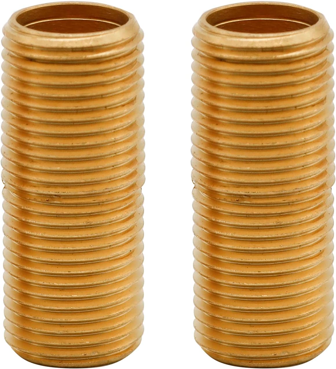 1/2" MNPT x 1/2" Male G Brass Pipe Extension Adapter