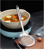 Tenta tenta kitchen Solid Stainless Steel Spider Strainer Skimmer Ladle for Cooking and Frying, Kitchen Utensils Wire
