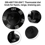 2pcs Thermostat Stove Knob Dials for APW 300229, Dial Control Knobs