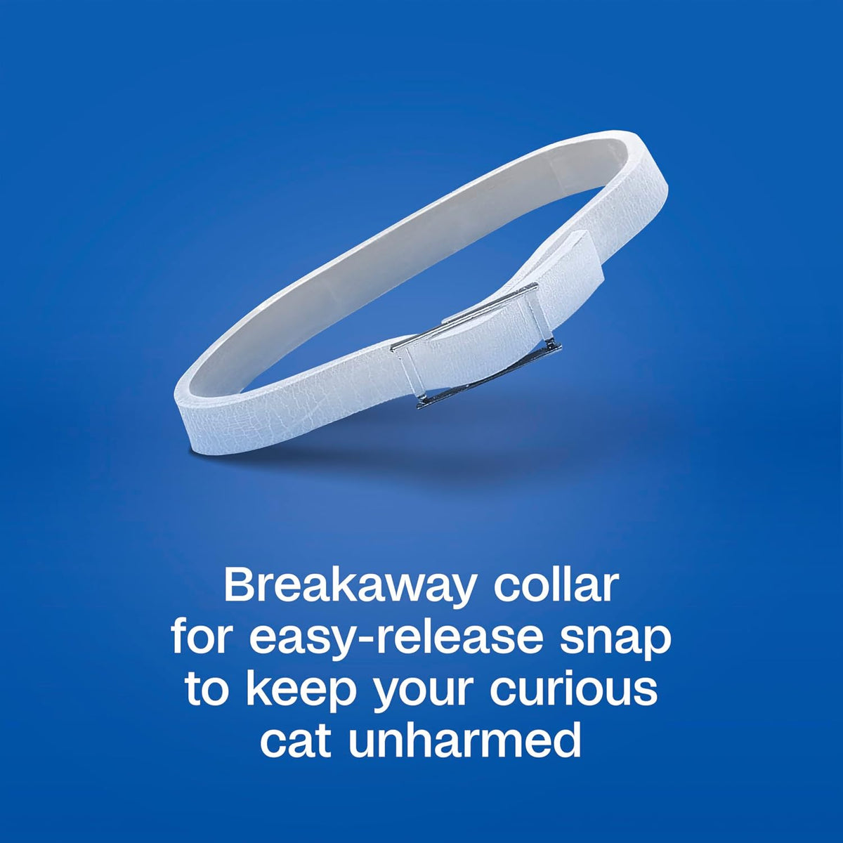 Plus Flea & Tick Collar for Cats, Adjustable, 2 Count