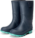 Kids Waterproof Outdoor Rain Boots | Lightweight,Non-Slip Outsole,Easy-On,Unisex Boys Girls,Outdoor Puddle Rainy Day