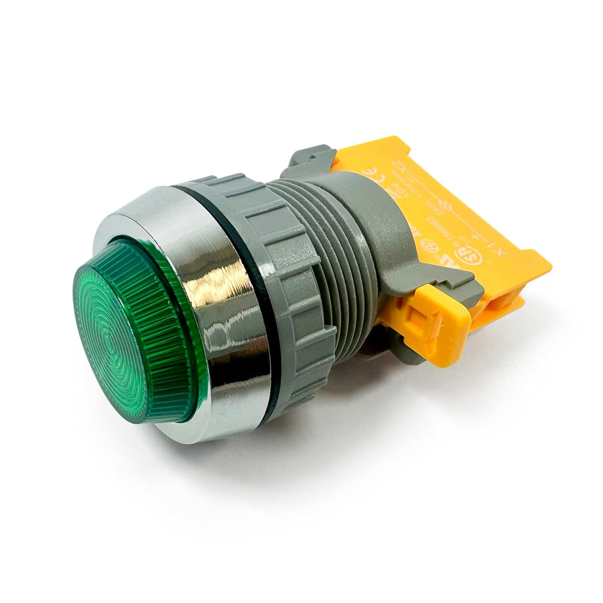 Alpinetech PLN-30 30mm 120V AC/DC LED Pilot Indicator Light (Green)