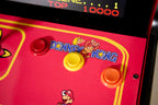 Classic Home Arcade Machine - 60 Retro Games - Tabletop and Bartop - Full Size LCD Screen, Buttons and Joystick (Red)
