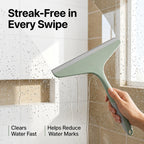 2-Pack Shower Squeegee for Glass Doors & Window