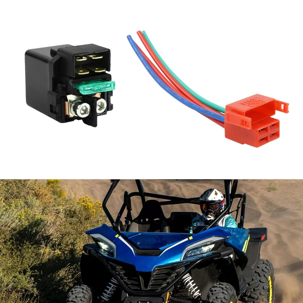 FLYPIG Starter Solenoid Relay & Plug for Honda CBR600RR CBR1000RR CBR929RR