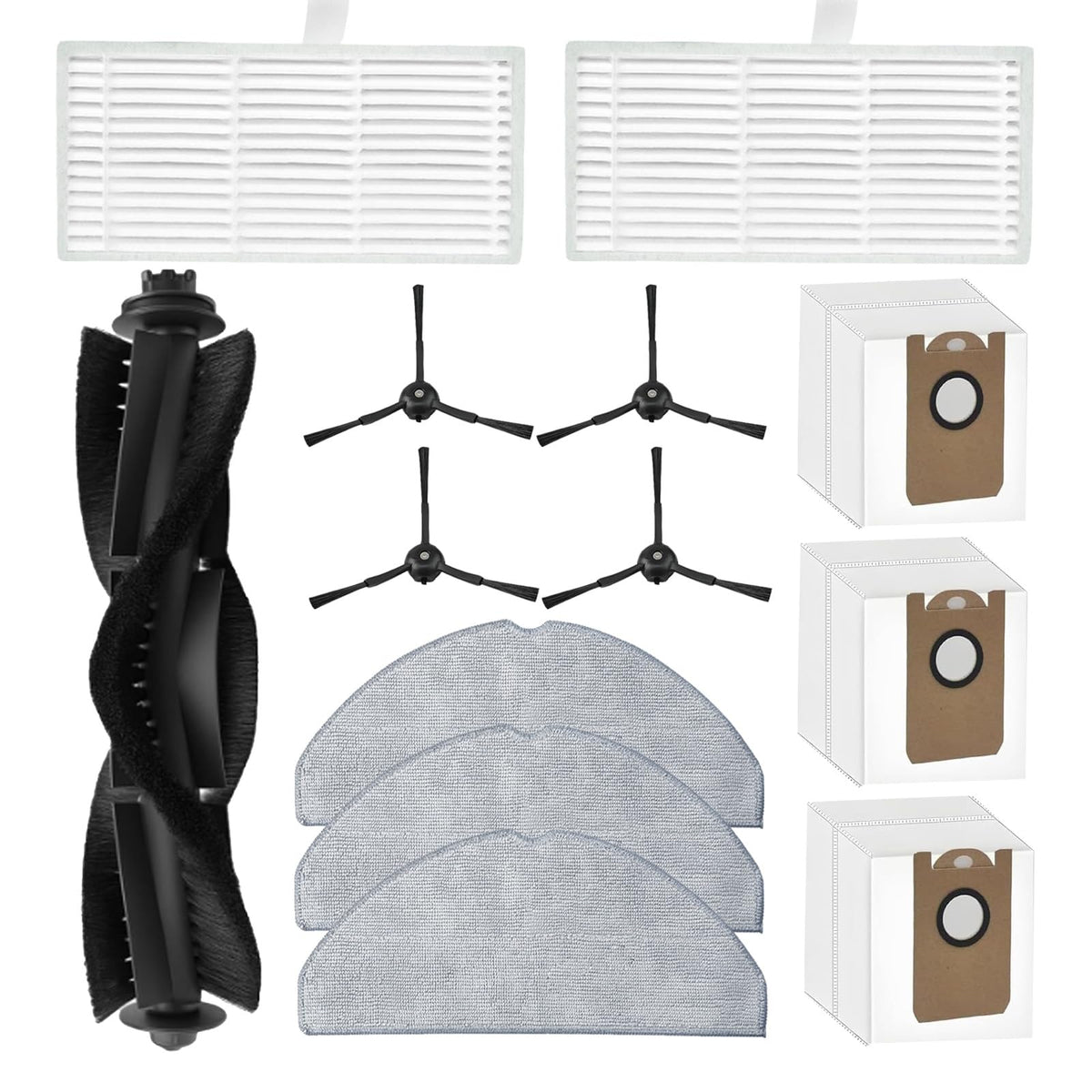 MENGLGUOJI Replacement Accessories Kit for Vyzzle E20 Robot Vacuum