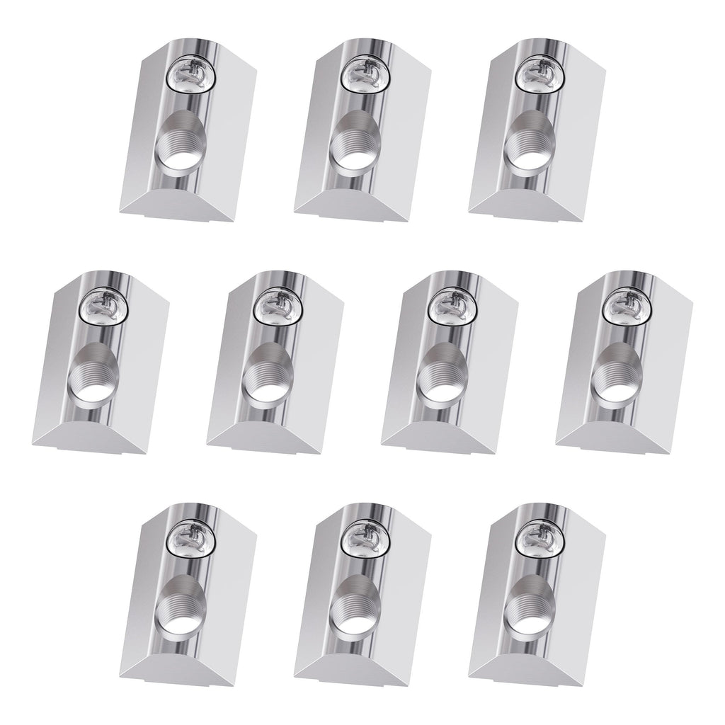 FOCMKEAS 10PCS M8 Spring T Nut, 4040 Series