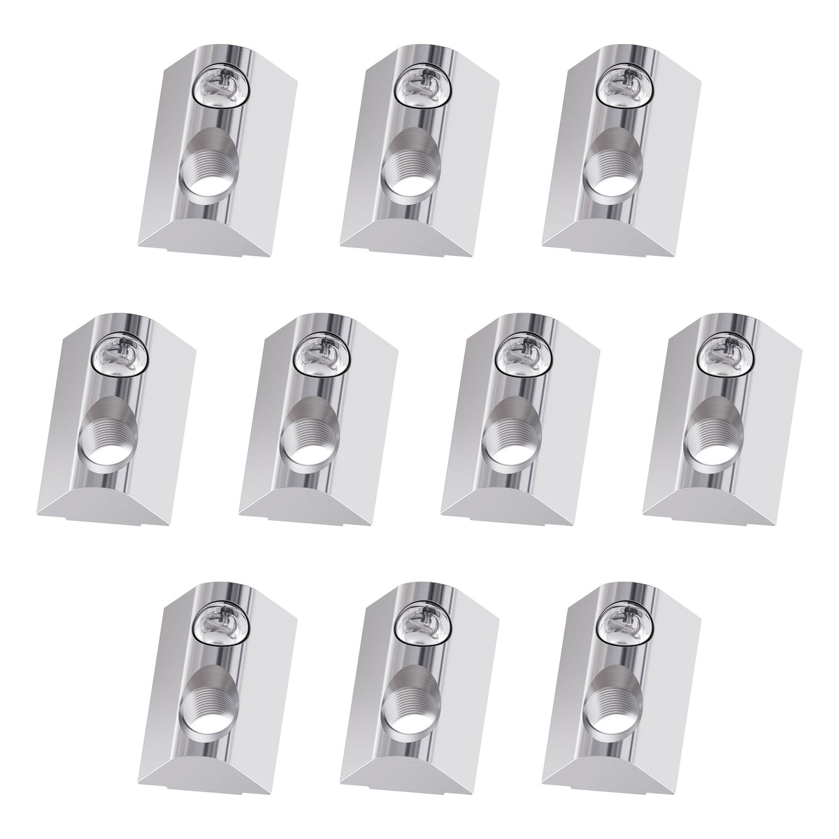 FOCMKEAS 10PCS M8 Spring T Nut, 4040 Series