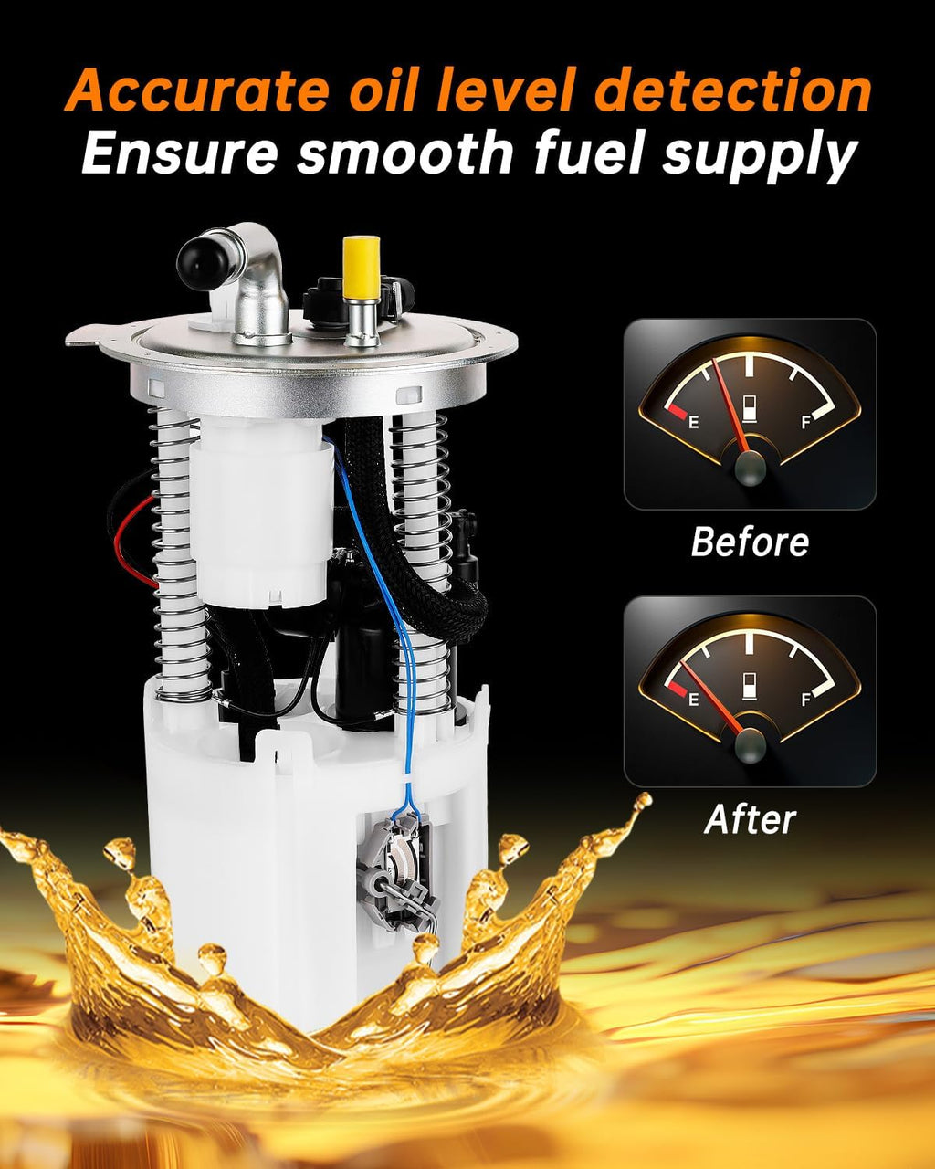 OKLPF Electric Fuel Pump Fits For 05-07 Chevy Trailblazer GMC Envoy
