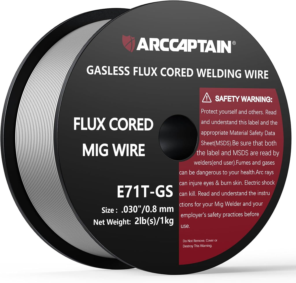 ARCCAPTAIN Flux Core Welding Wire E71T-GS .030" 2LB x 1