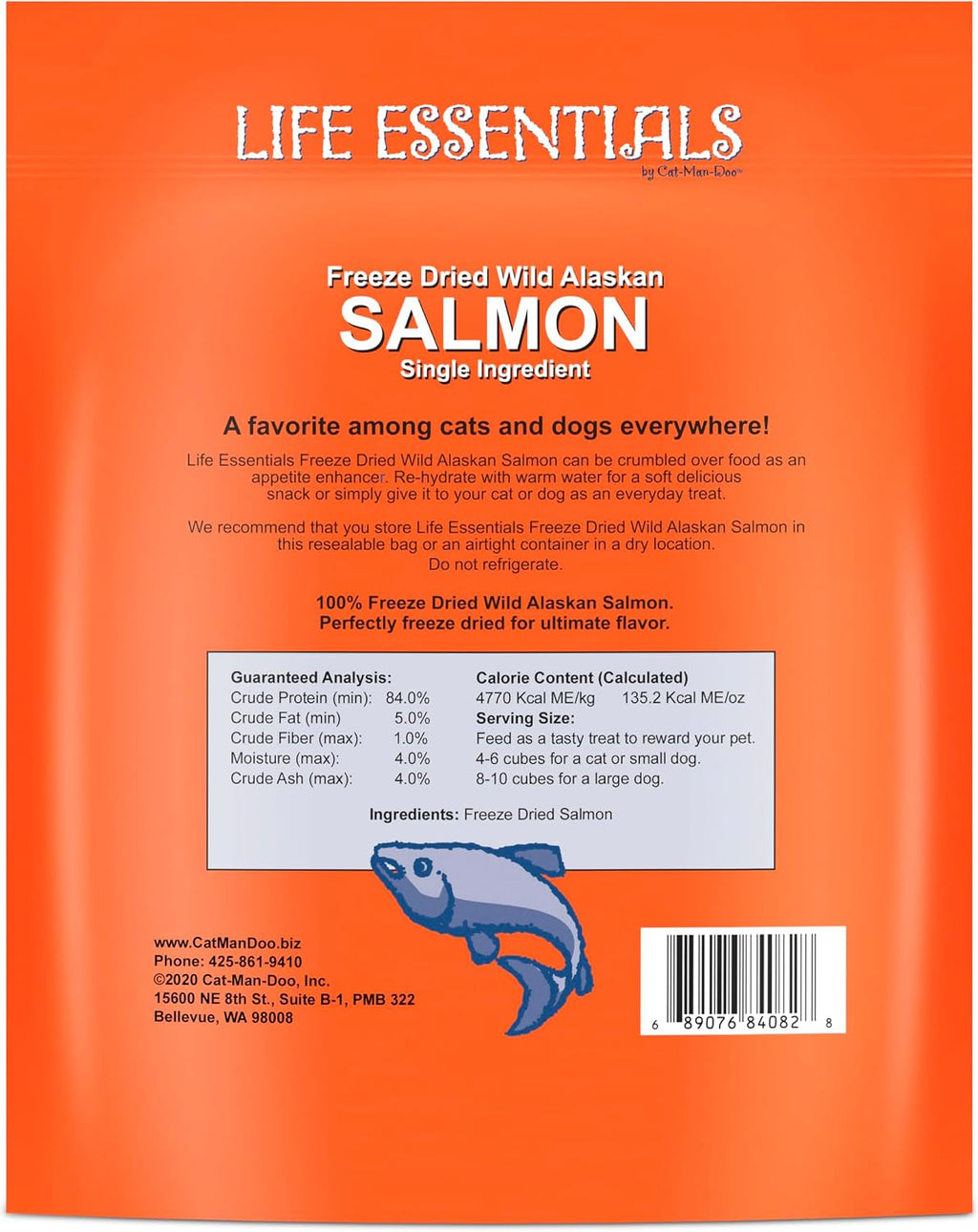 Freeze Dried Salmon Treats | 5oz Bag