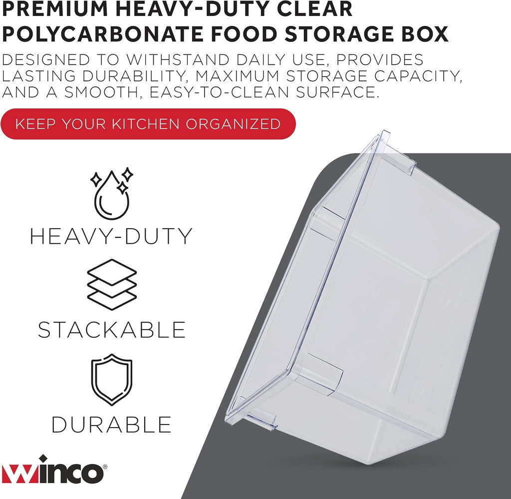 18" x 26" Clear Food Storage Box