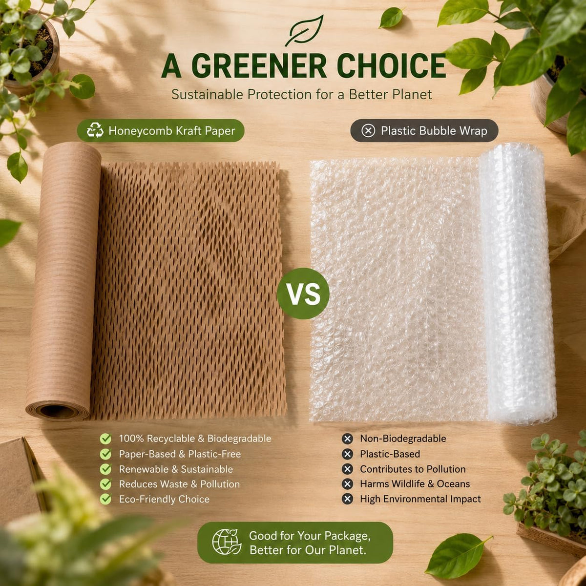 Honeycomb Packing Paper (12"x300')