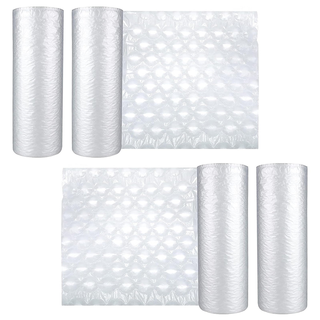 Air Cushion Film 4 Rolls x 985ft, Size 15.7inch x 11.8inch