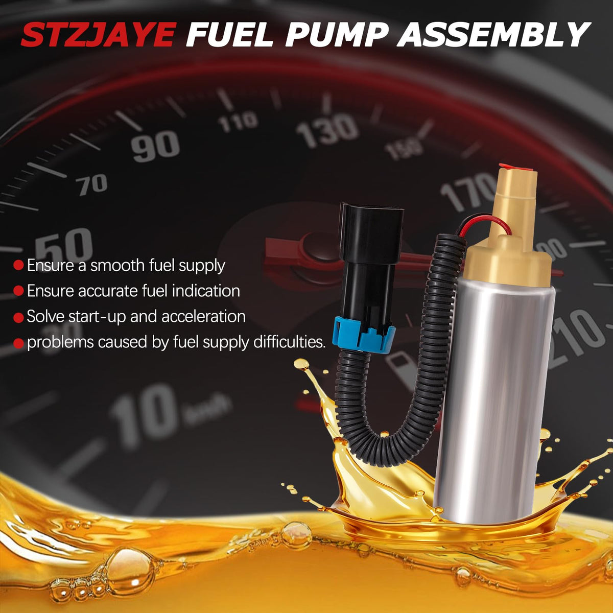 STZJAYE 18-8868 Electric Fuel Pump Compatible with Mercury Mercruiser
