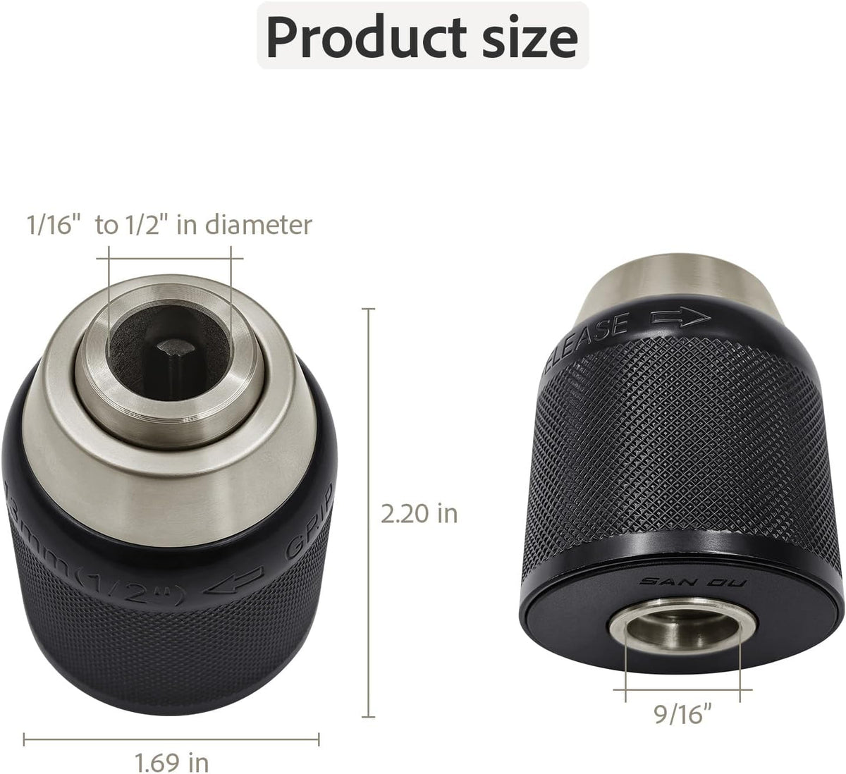 42-66-2706 42-66-1006 replacement Drill Chuck for 42-66-2707 2704-20
