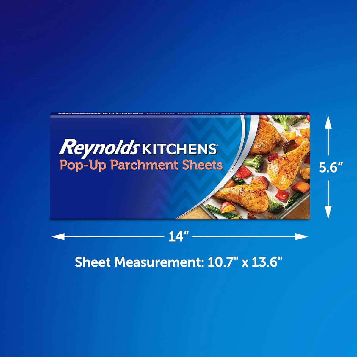 Kitchens Pop-Up Parchment Paper Sheets, 120ct